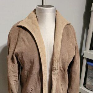 Tan Jordache Leather Jacket